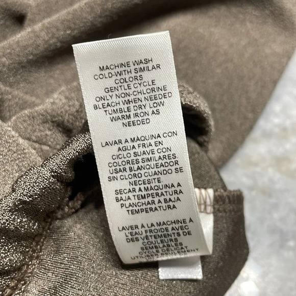 NWT Chico's Easywear Crepe Sharryl Pants in Texas Taupe size 3 = XL - Picture 6 of 10